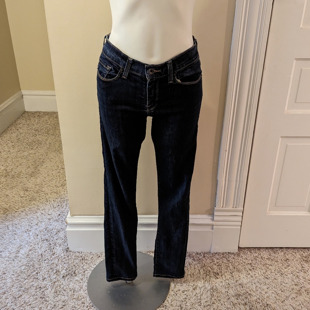 Lucky Brand dark wash Sofia skinny jeans size 4/27